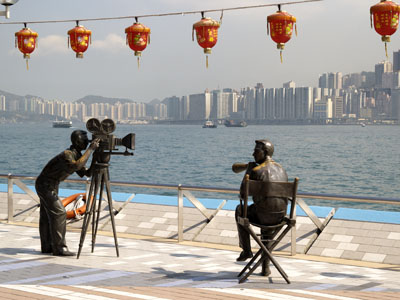 The Avenue of Stars,Kowloon,Hong Kong.0212DHK